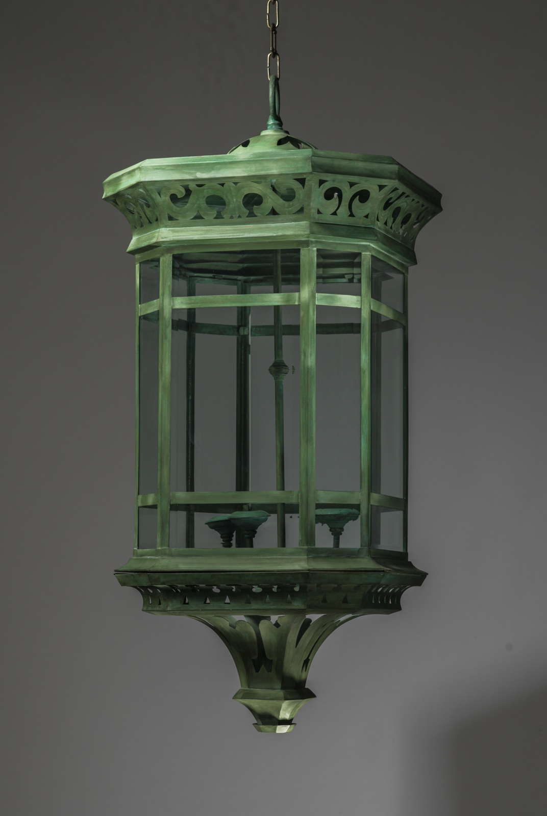 verdigris lantern