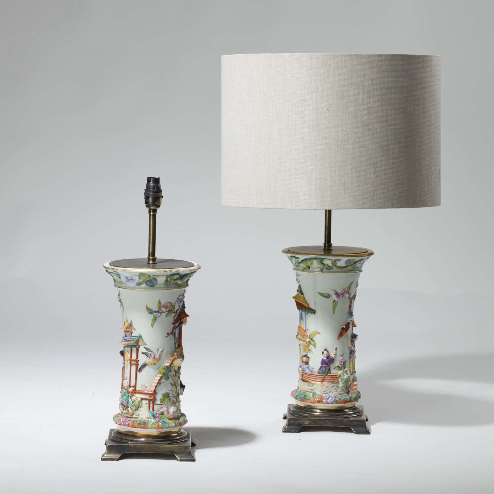 small chinoiserie lamp