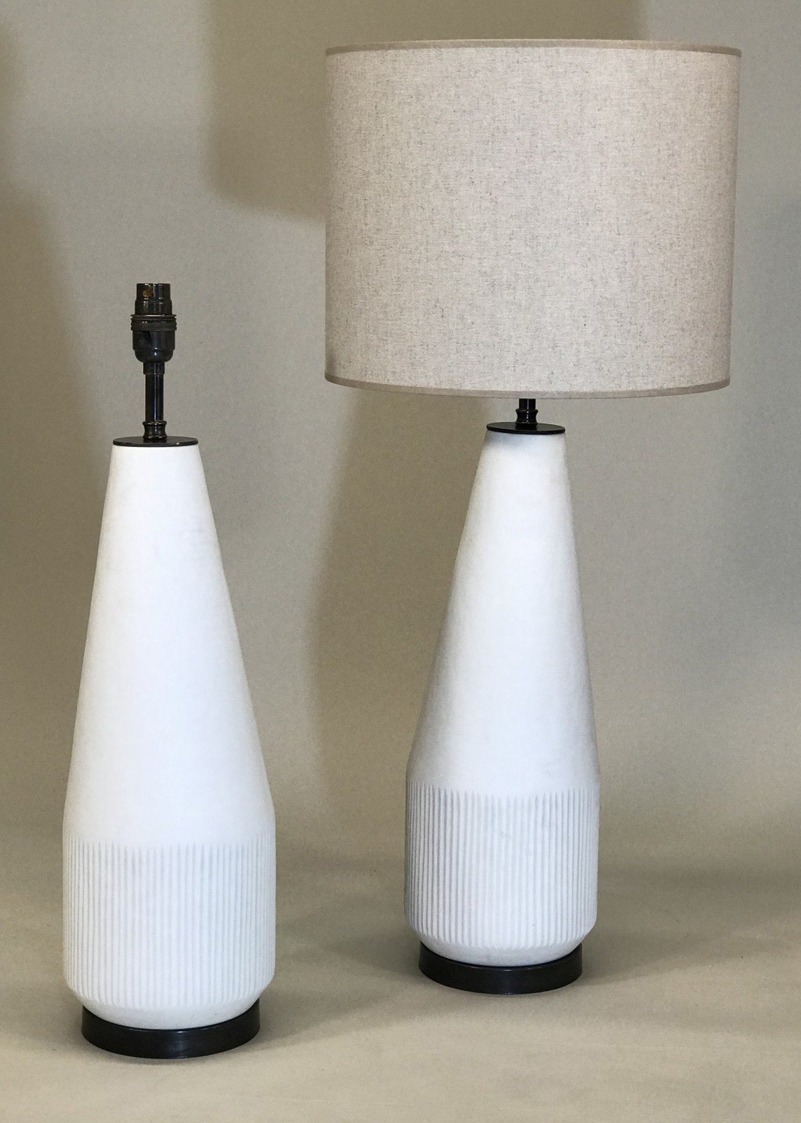 Big white table sale lamps