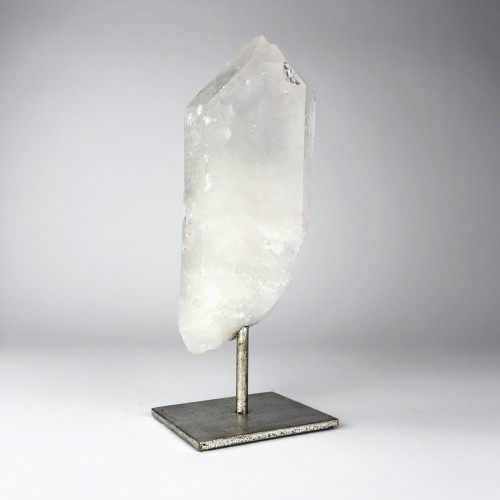 Rock Crystal Piece on Silver Stand