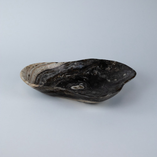 Extra Large Grey Coloured Onyx Bowl (T7708)