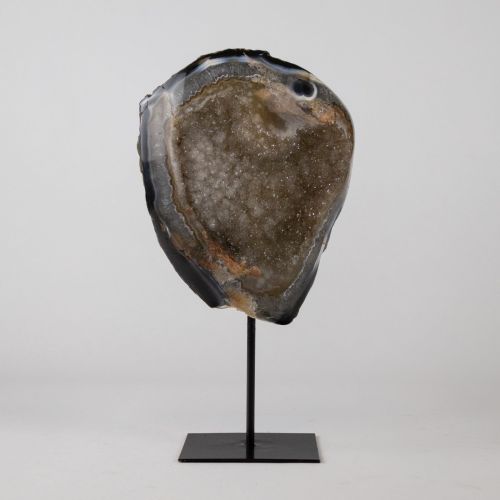 Large Agate Chunk On Stand (T8129)