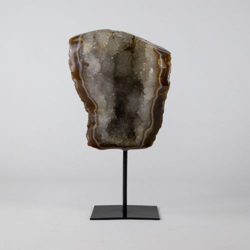 Large Agate Chunk On Stand (T8133)