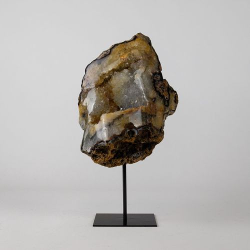 Large Agate Chunk On Stand (T8137)