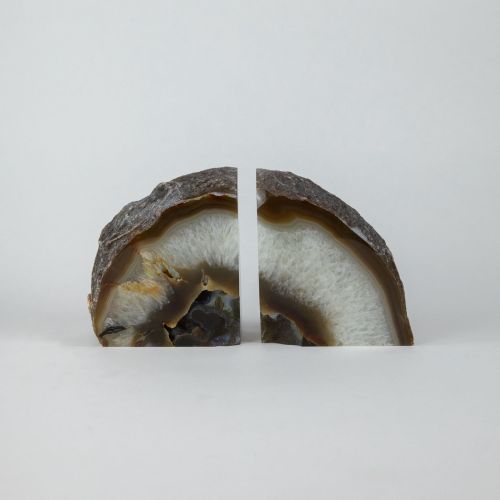 Brown Mineral Bookends (T8499)