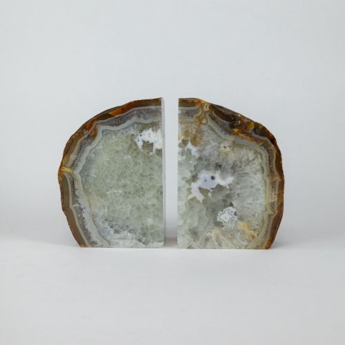 Brown Mineral Bookends (T8503)
