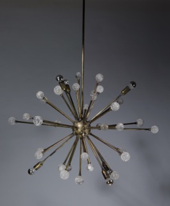 'kaboom' Chandelier With Rock Crystal Finials (T3548)