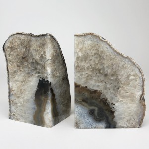 Brown Mineral Bookends (T5594)