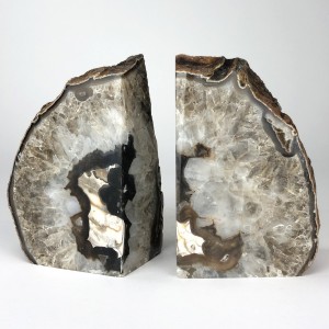 Brown Mineral Bookends (T5595)