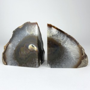 Brown Mineral Bookends (T5599)