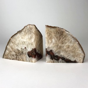 Brown Mineral Bookends (T5629)