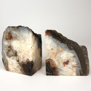 Brown Mineral Bookends (T5665)